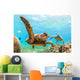 Hawaiian Green Sea Turtle Wall Decal