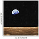 View Of Earth From The Moon's Surface Wall Mural