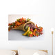 Horn Shaped Basket Filled Wall Decal