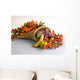 Horn Shaped Basket Filled Wall Decal