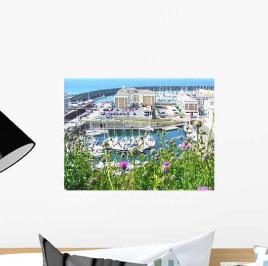 Cliff Top Brighton Marina Wall Decal