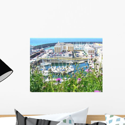 Cliff Top Brighton Marina Wall Decal