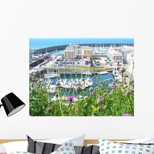 Cliff Top Brighton Marina Wall Decal