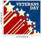Veterans Day Usa Flag Wall Decal