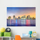 Downtown New Orleans Louisiana Skyline Wall Decal