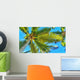 Coconut Palm Tree Perspective Wall Decal