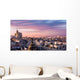 Madrid Cityscape Wall Decal