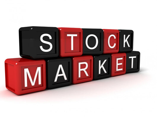 Stock Market Word Build Wall Decal