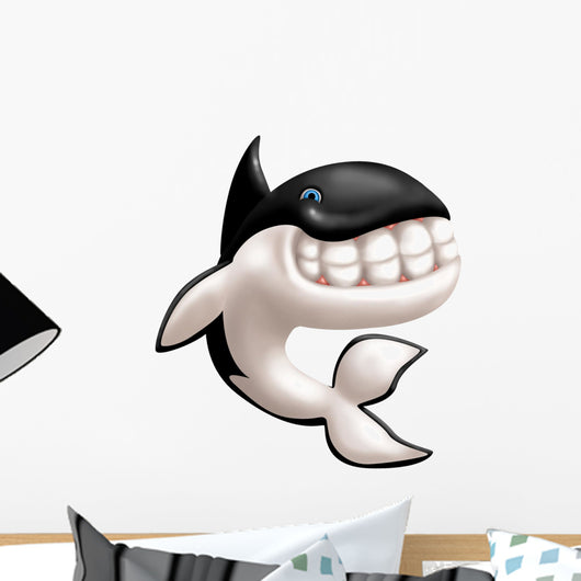 Orca Smile Wall Decal