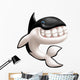 Orca Smile Wall Decal