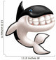 Orca Smile Wall Decal