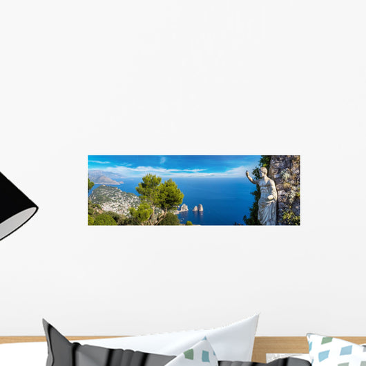 Capri island  in Italy Wall Mural