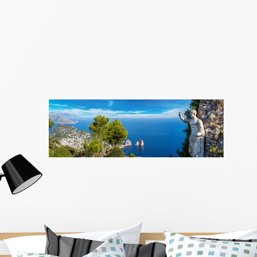 Capri island  in Italy Wall Mural