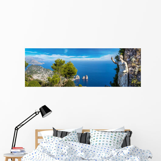 Capri island  in Italy Wall Mural