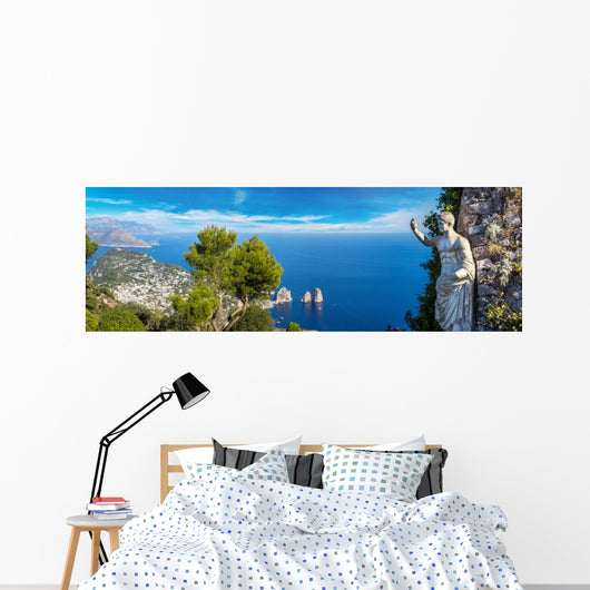 Capri island  in Italy Wall Mural