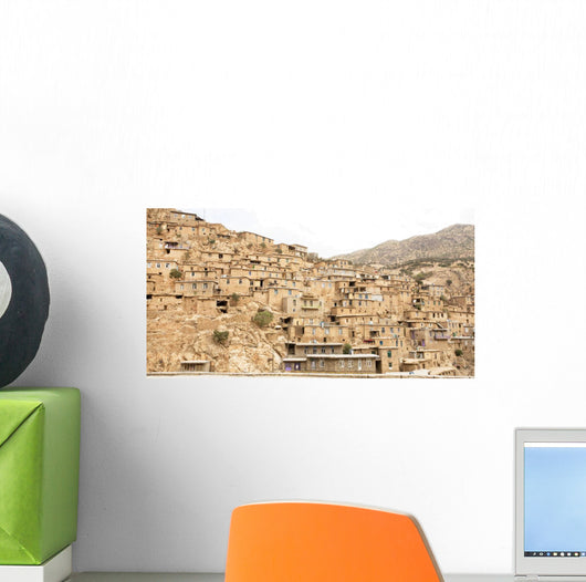 Rural Landscape with Clay Wall Decal