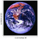 Earth From Space Centered On East Africa Wall Mural
