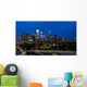 Philadelphia Skyline Sunset Wall Decal