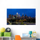 Philadelphia Skyline Sunset Wall Decal
