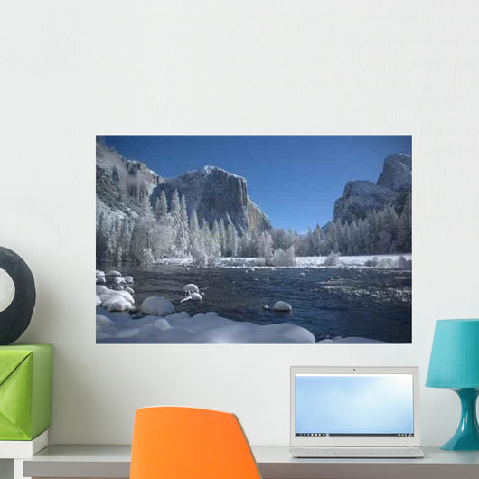 Yosemite Winter Wall Decal