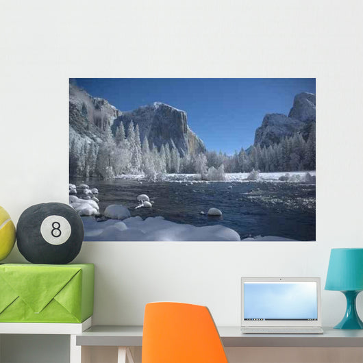 Yosemite Winter Wall Decal