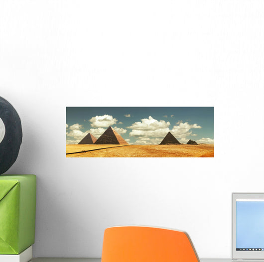Egypt Panorama Pyramid with Wall Decal