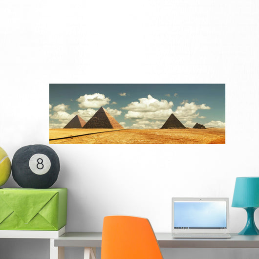 Egypt Panorama Pyramid with Wall Decal