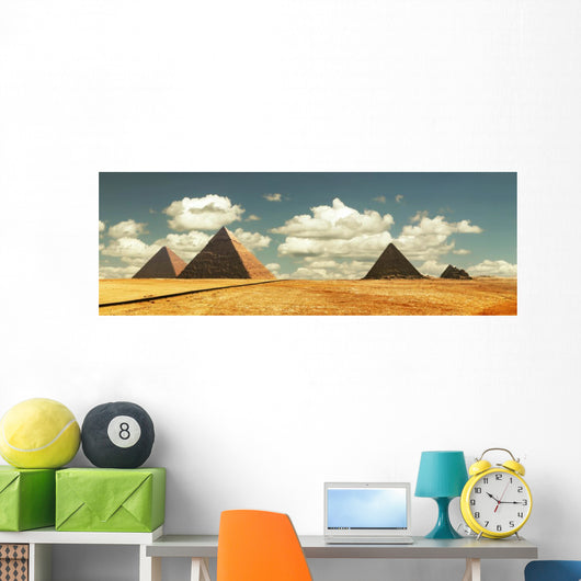 Egypt Panorama Pyramid with Wall Decal