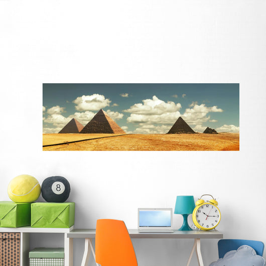 Egypt Panorama Pyramid with Wall Decal