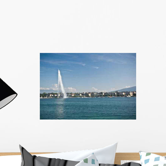 Water Jet Geneva Wall Decal