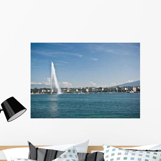 Water Jet Geneva Wall Decal