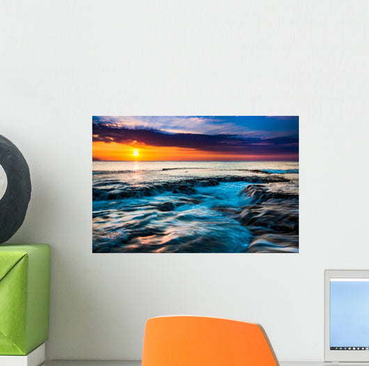 Beautiful Hawaiian Sunset Wall Decal