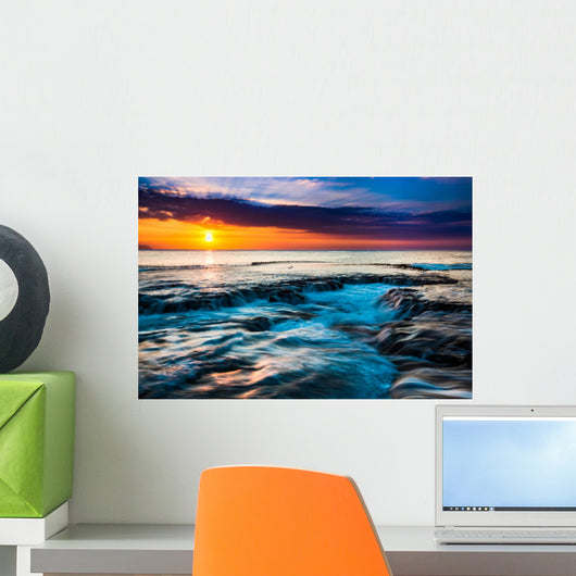 Beautiful Hawaiian Sunset Wall Decal
