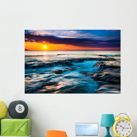 Beautiful Hawaiian Sunset Wall Decal
