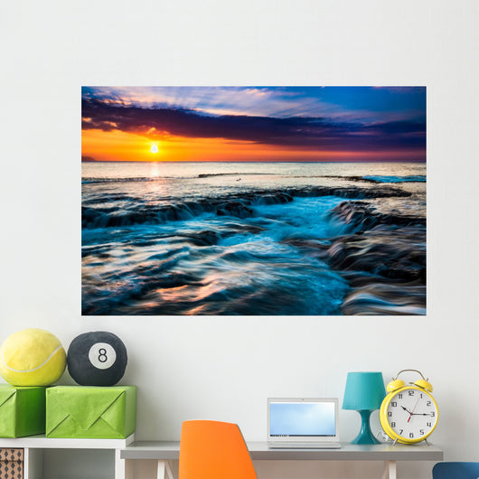 Beautiful Hawaiian Sunset Wall Decal