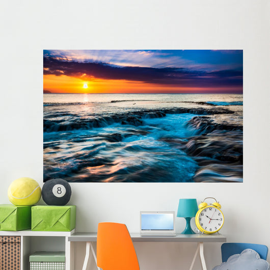 Beautiful Hawaiian Sunset Wall Decal
