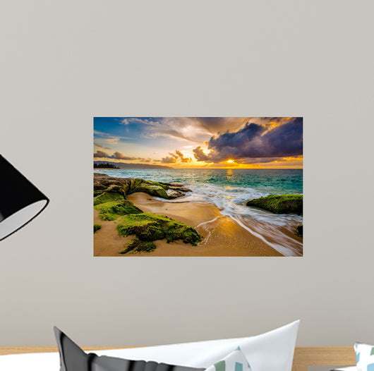 Beautiful Hawaiian Sunset Wall Decal