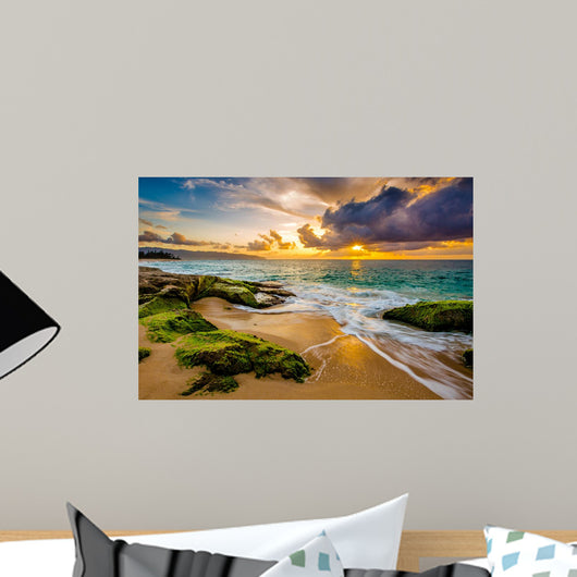 Beautiful Hawaiian Sunset Wall Decal