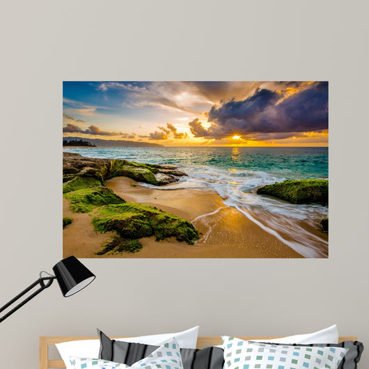 Beautiful Hawaiian Sunset Wall Decal