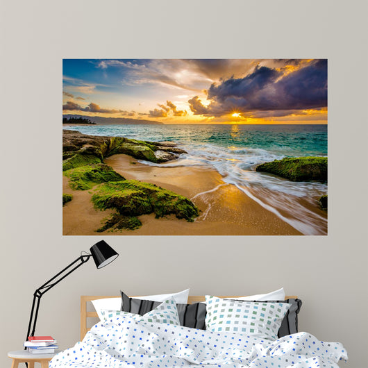 Beautiful Hawaiian Sunset Wall Decal