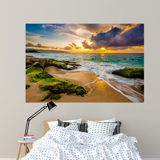 Beautiful Hawaiian Sunset Wall Decal