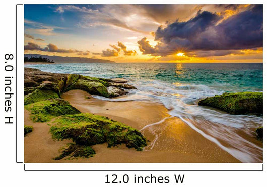Beautiful Hawaiian Sunset Wall Decal