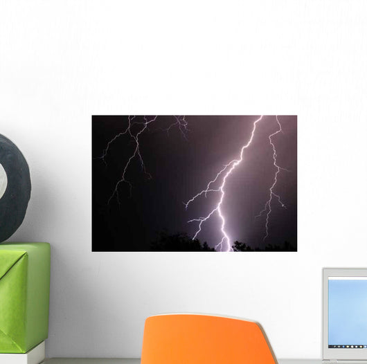 Lightning 2 Wall Decal