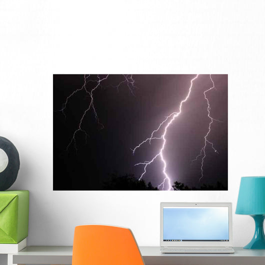 Lightning 2 Wall Decal