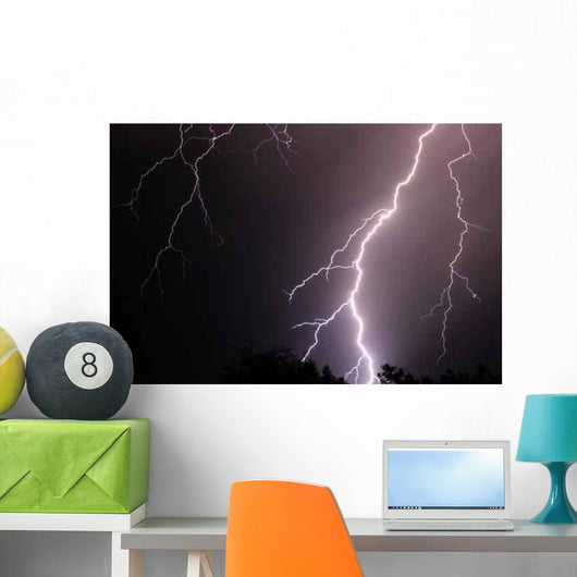 Lightning 2 Wall Decal