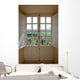 Through Wooden Doors to Wall Decal
