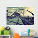 Helix Bridge Singapore Architecture Wall Decal