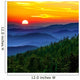 Smoky mountain sunset Wall Mural