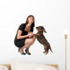 Coppia Bassotto E Donna Wall Decal