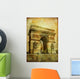 Arc Triumph Vintage Card Wall Decal